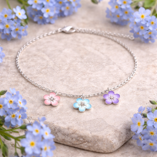 Forget-me-nots Bracelet | Darby Pritchards
