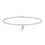 Thumbnail: Ankle chain with a hanging angel wing