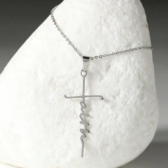 Thumbnail: Faith in the Cross Necklace