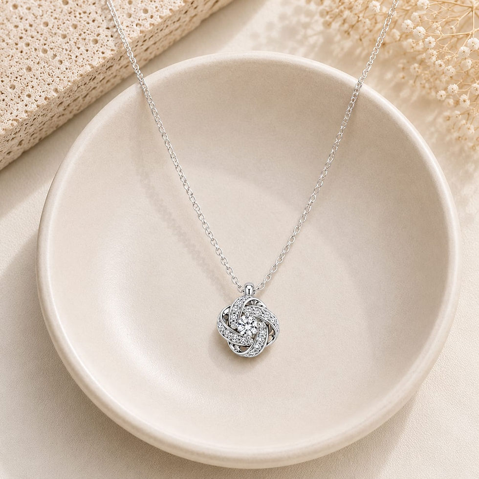 Thumbnail: Linked in Love Necklace