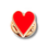 Thumbnail: Red Heart Pin Badge