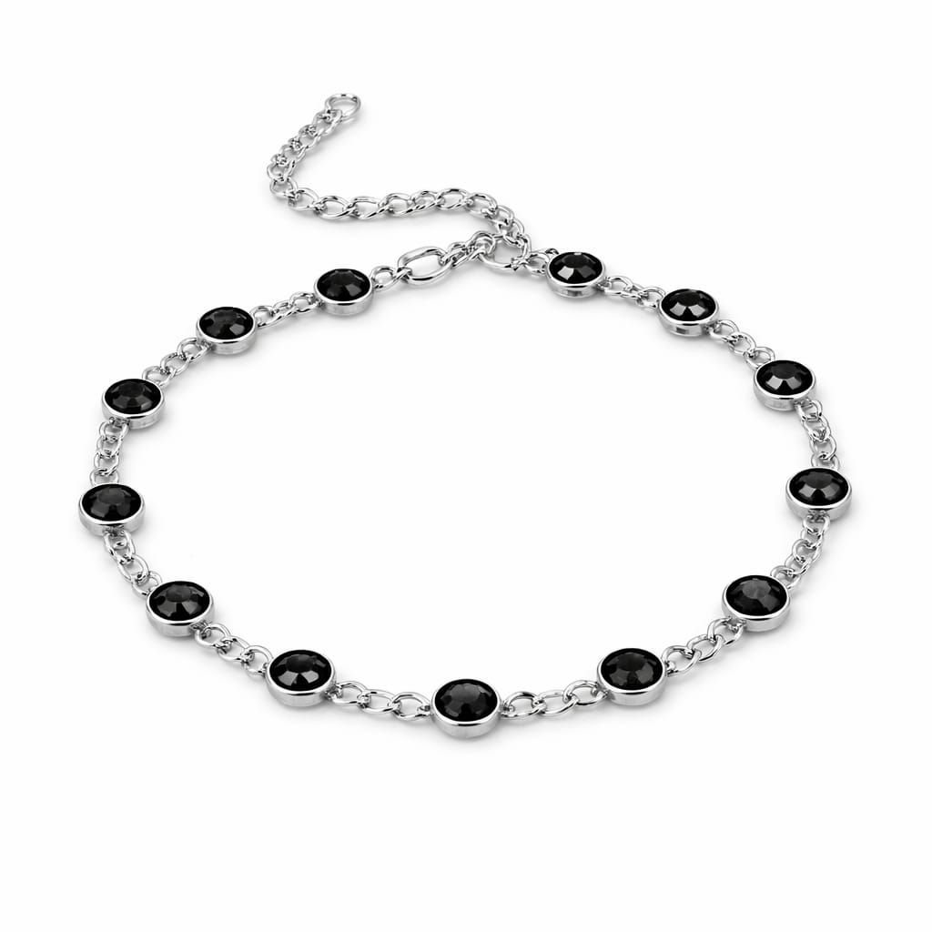 Angel Of Hope Ebony Crystal Bracelet