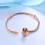 Thumbnail: Rose Gold Traditional Charm Bracelet (5 Sizes)