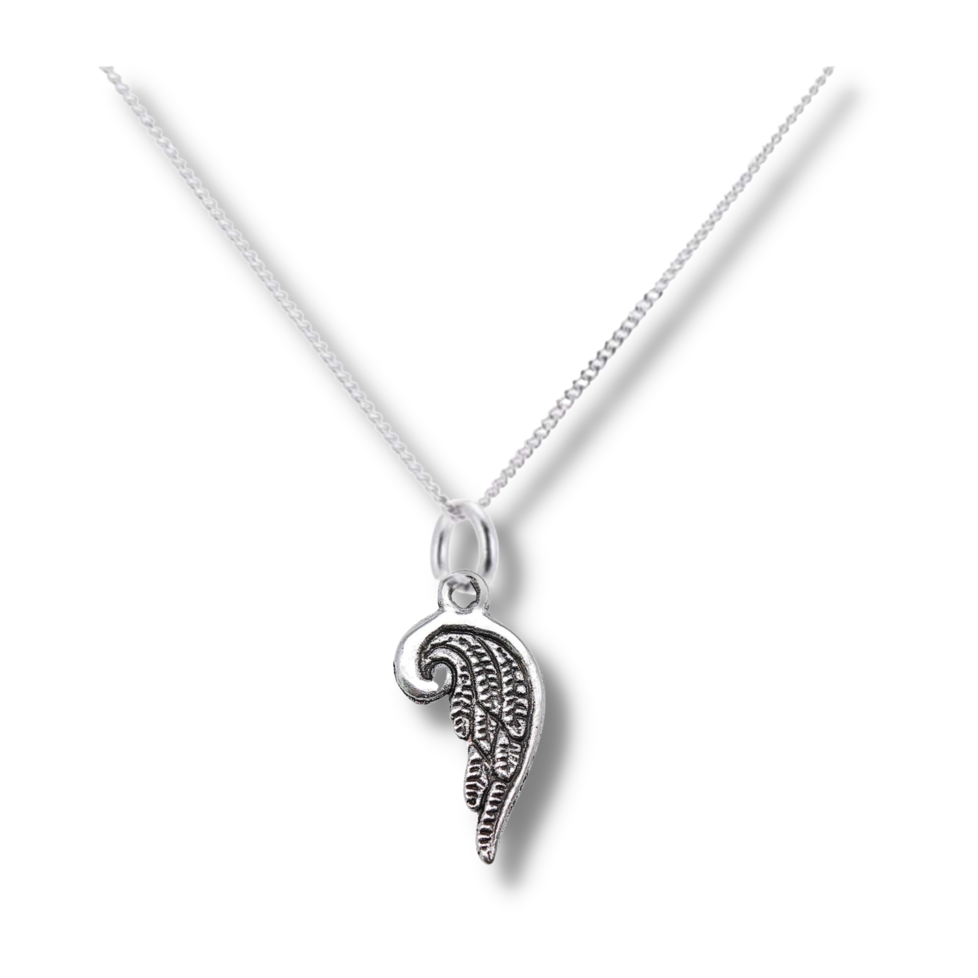 Half Angel Wing Necklace