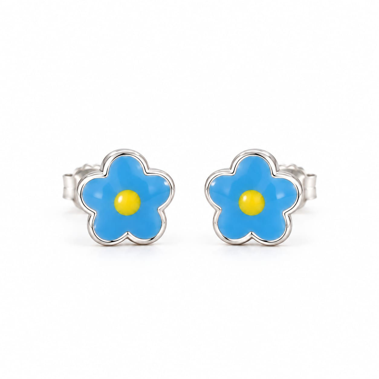 Forget-me-not Stud Earrings