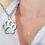 Thumbnail: Paw Print of Love Necklace