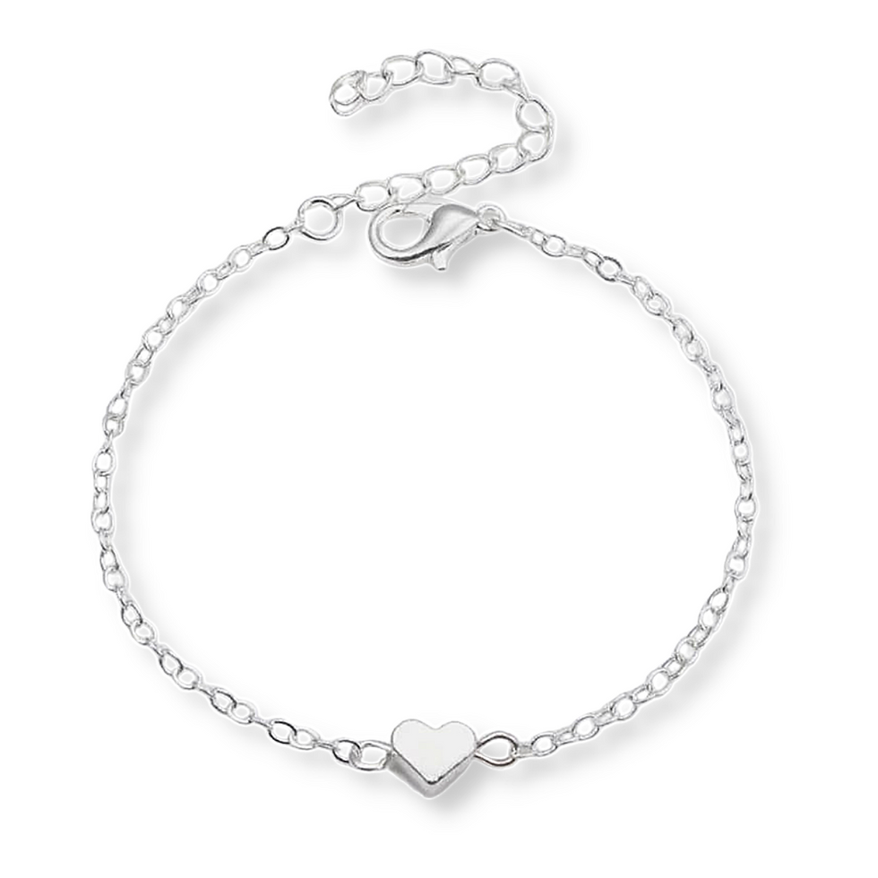 Thumbnail: Silver Heart Bracelet