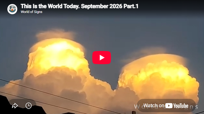 This is the world today.  September 2026 Part. 1