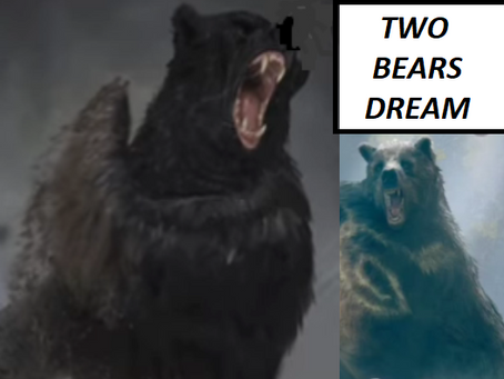 Dream Of 2 Angry Bears & 1 Docile Bear...brother Dan