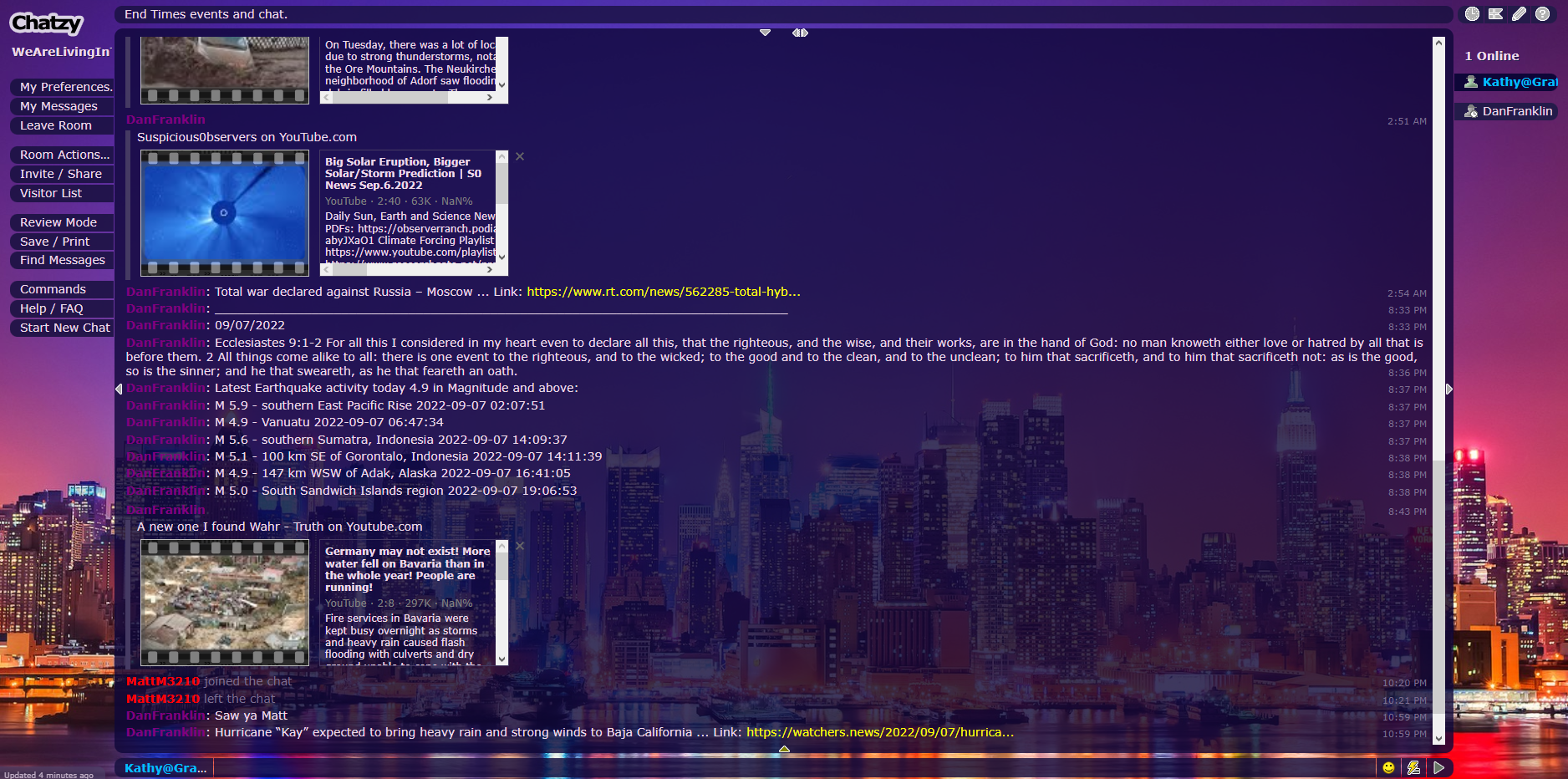 DAN'S NEW "WE ARE LIVING IN THE END TIMES" FORUM!! (EARTHQUAKES, VOLCANOS, & NATURAL DISASTERS, AND SOME NEWS LINKS!!) content media