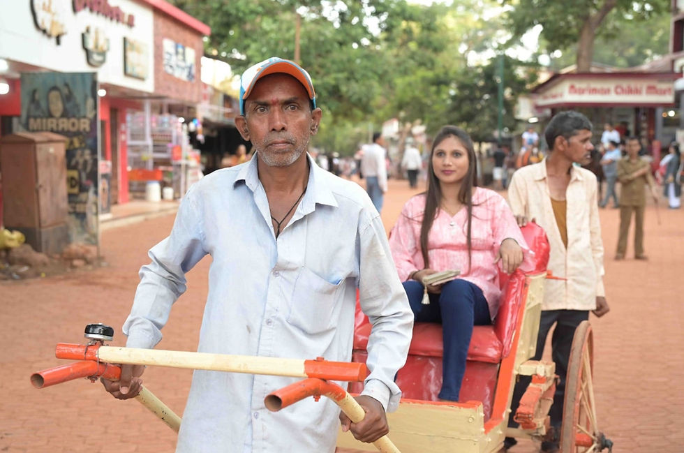 Empowering Matheran's Hand-rickshaw Pullers with E-Autos