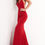 Thumbnail: V Neckline Fitted Jovani Prom Dress 00512