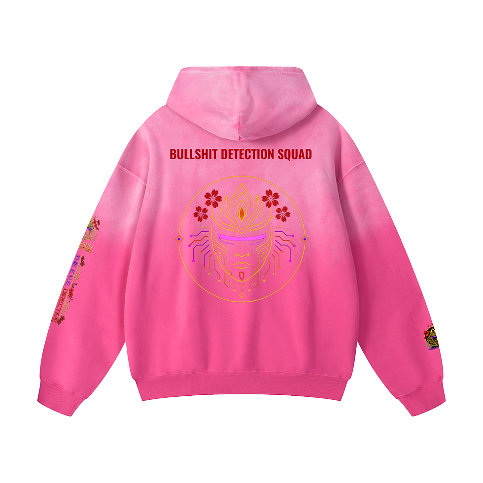Thumbnail: // FIELD GEAR: BULLSHIT DETECTION SQUAD TACTICAL OVERSIZED HOODIE //PREMIUM LINE