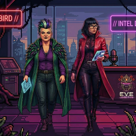 Georgie & Aubrey Bluntbird Intel Division