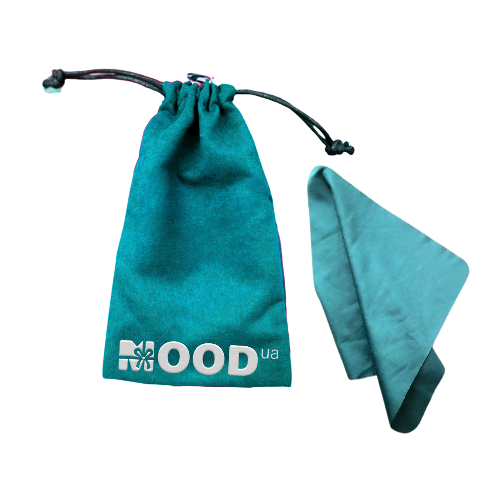 Чохол для окулярів з серветкою з мікрофібри