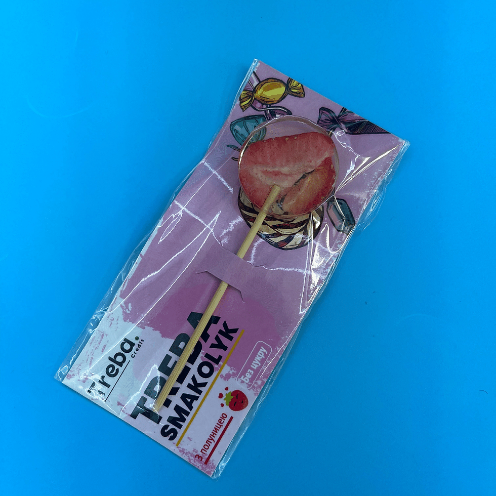 Thumbnail: Organic lollipops with dried fruits