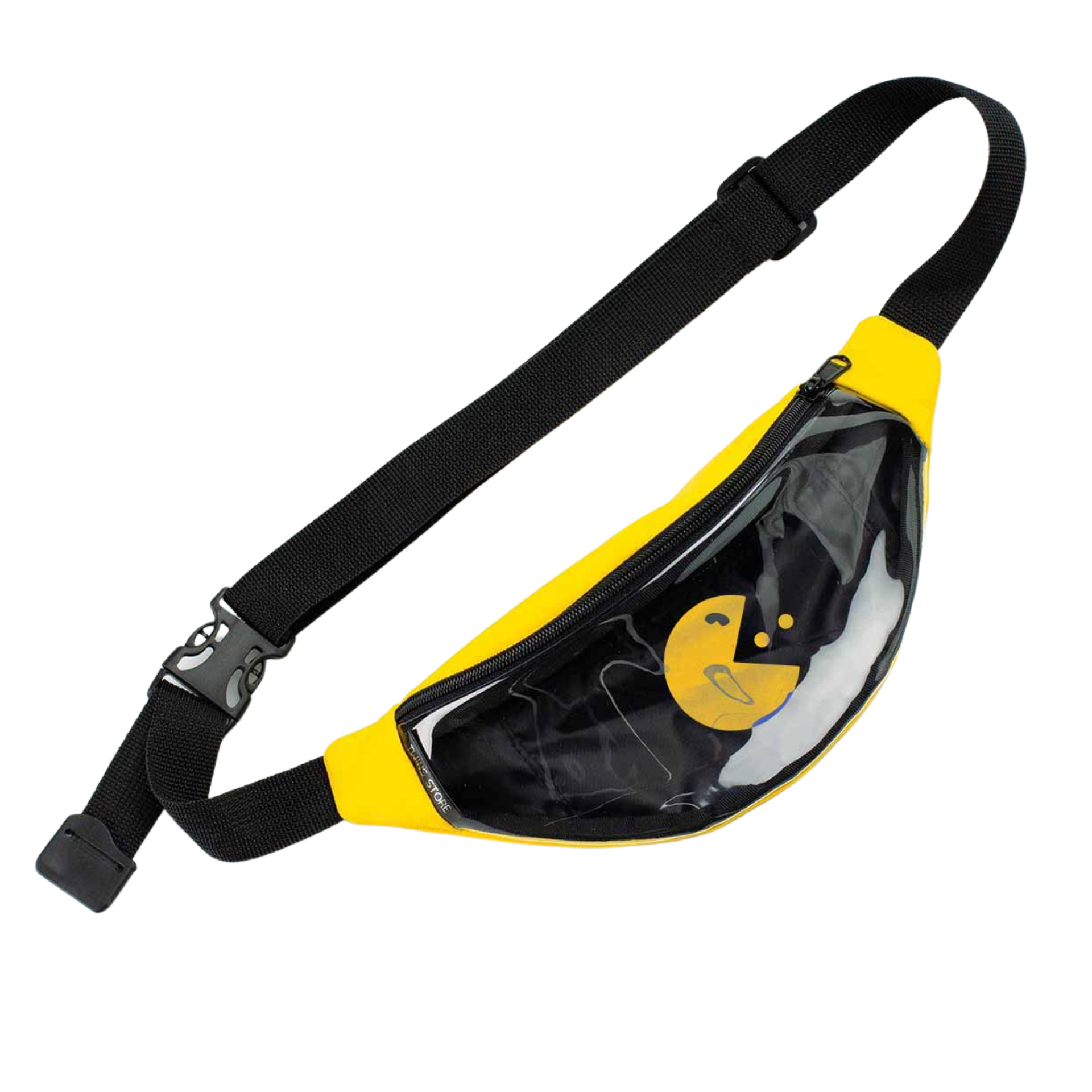 Брендована бананка з прозорою кишенькою