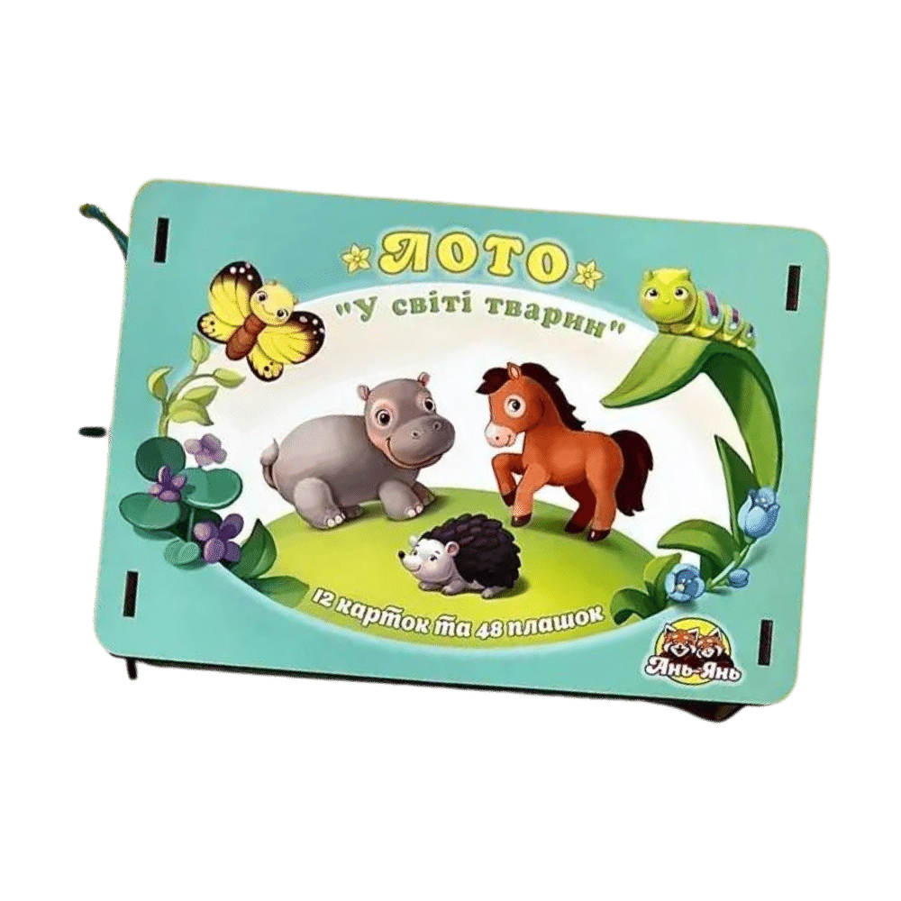 Дерев'яний сортер-пазл