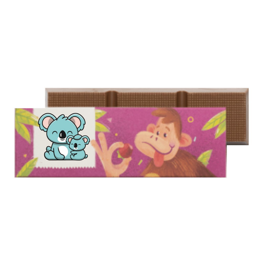 Батончик з молочного шоколаду