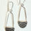 Thumbnail: "Relics" - Handcrafted Sterling Silver Earrings, by Erica Walker