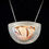 Thumbnail: Handcrafted Sterling Silver Necklace with Red Falcon Jasper - by Allison Korn