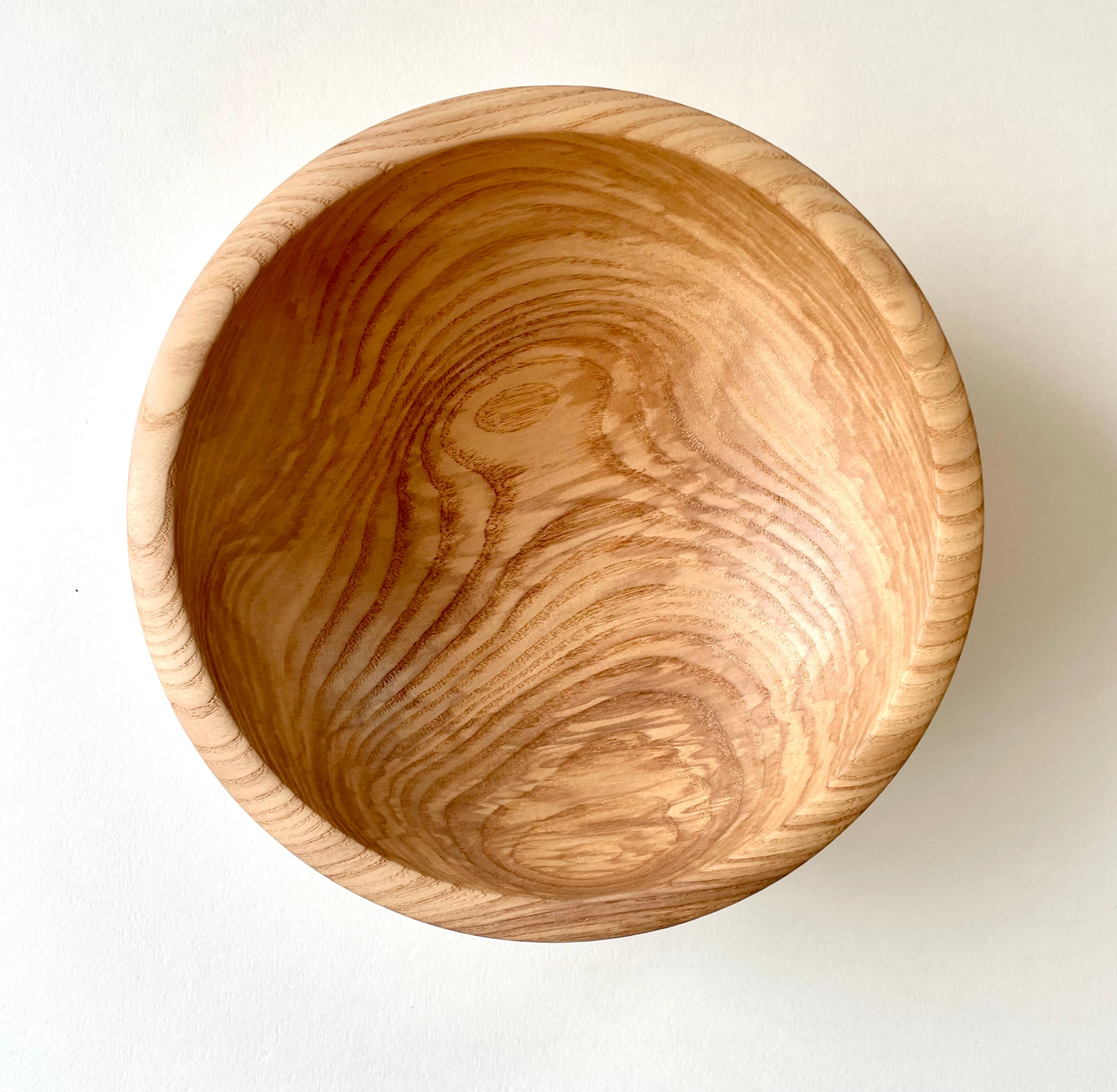Black Hearted Ash Bowl - Handmade in Vermont