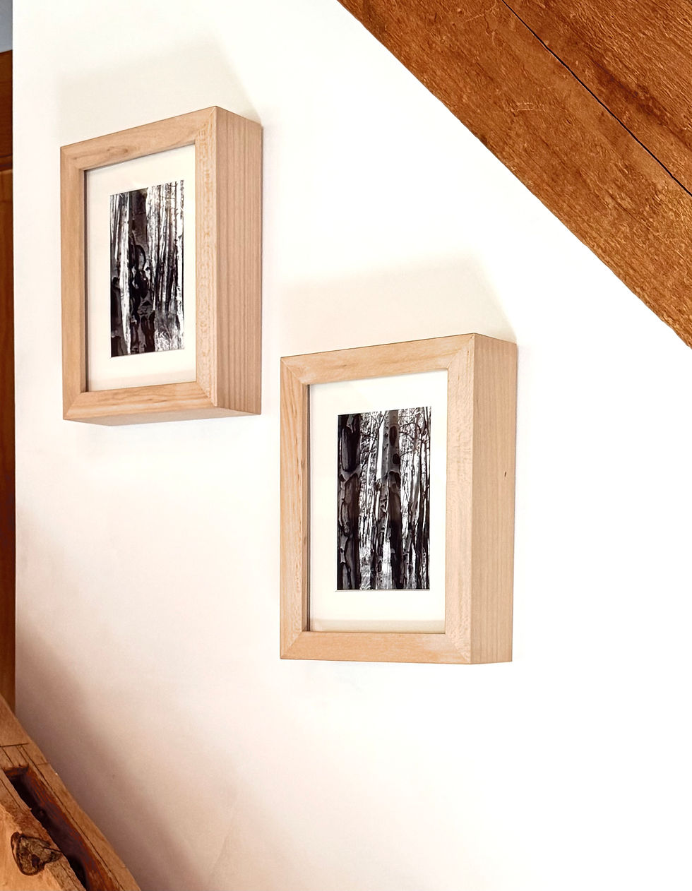 Thumbnail: Paired "Aspen Bark Study" I and II
