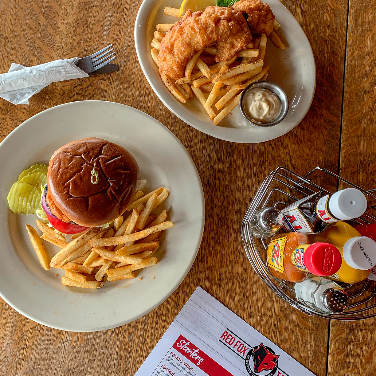 Menu | Red Fox Tavern