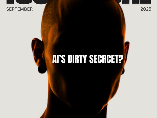 Abstract portrait symbolising the emotional and human impact of AI on modern work and leadership decision-making