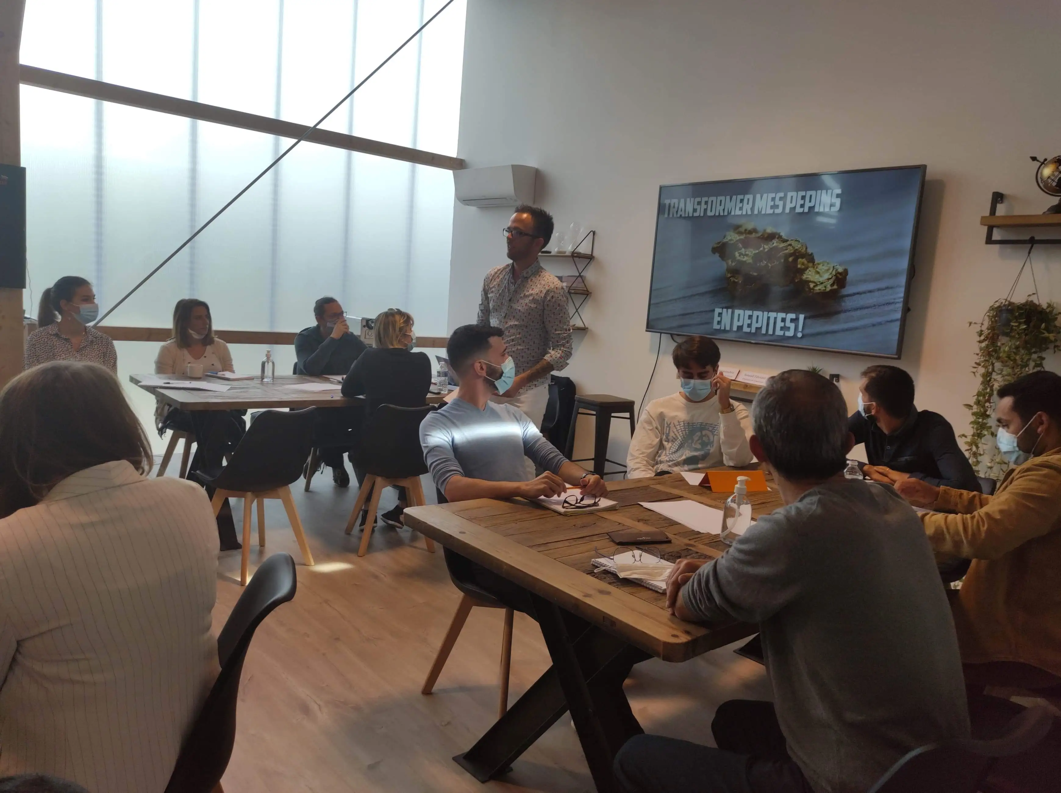 atelier / workshop entreprise avec mathieu boinet