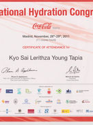 Certificada en Manejo de Hidratación