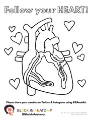 Coloring Pages | Black in Anatomy