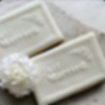 Embossed just married white fondant cookies with dotted and double line border