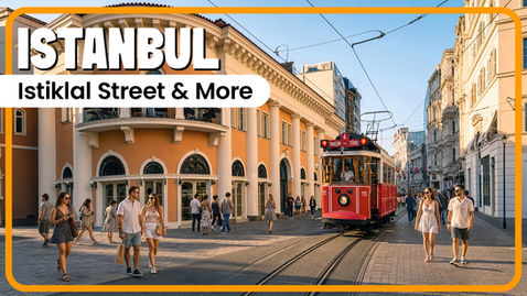 Taksim to Galata | Nostalgic Tram, Istiklal Street & More | Istanbul Walking Tour