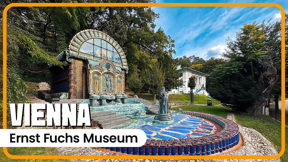 Where Architecture Meets Imagination | Ernst Fuchs Museum & Otto Wagner Villa | Vienna Walking Tour
