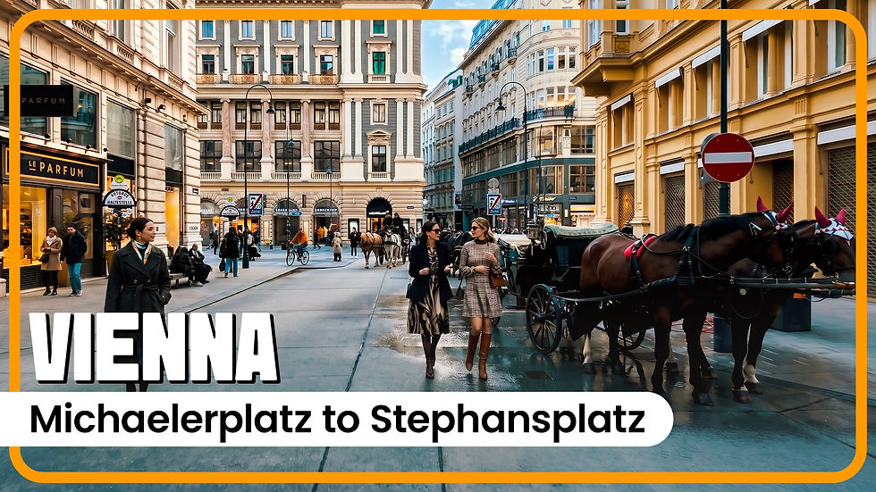 Vienna's Most Vibrant Route | Michaelerplatz to Stephansplatz | Walking Tour