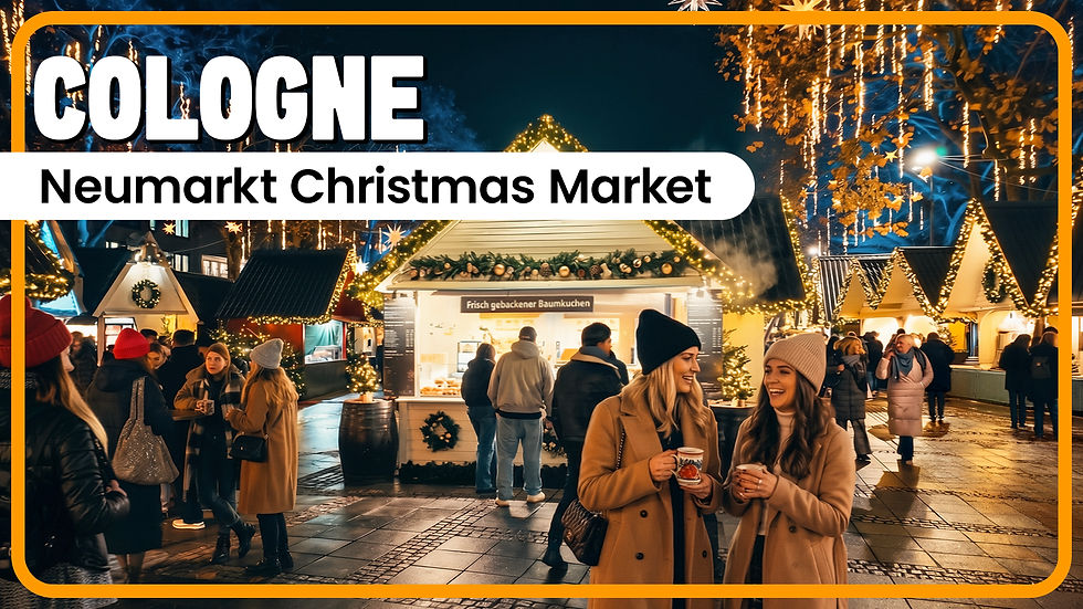 Neumarkt Christmas Market | Cologne Walking Tour