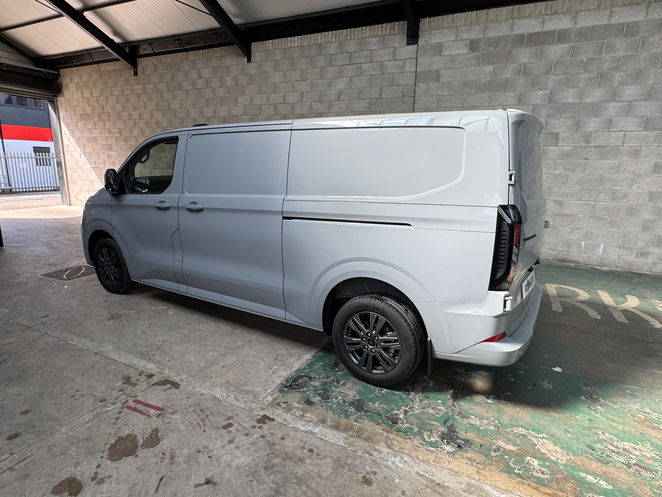 Grey Toyota Proace City van parked in garage