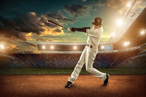 Baseball players in action on the stadiu