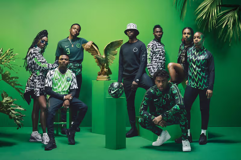 Nigeria's 'Naija' kit release ahead of 2018 World Cup.