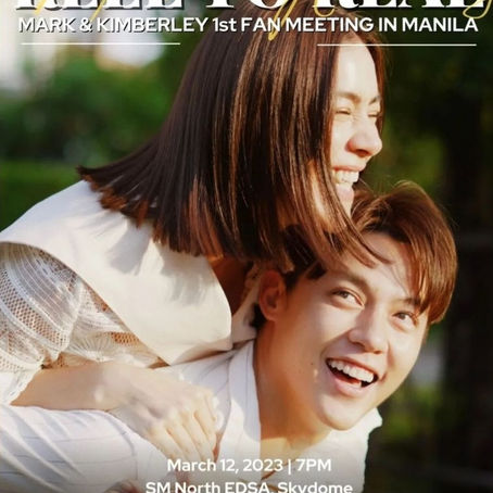 Thai Power Couple Mark and Kimberley to Hold First Fan Meeting In Manila