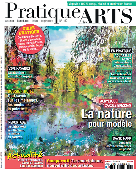 Couverture magasine Pratique des Arts 152