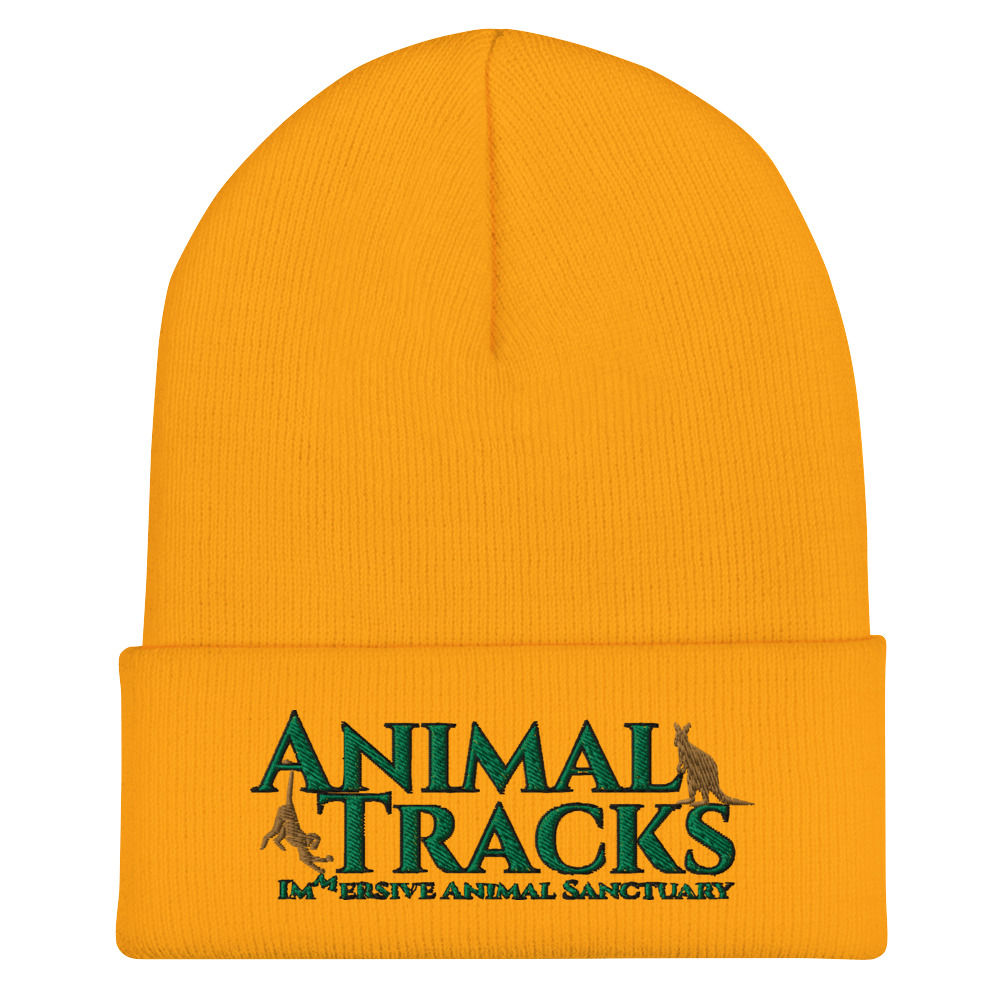 AT Gold Cuffed Beanie