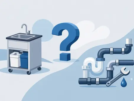 Do Portable Sinks Need Plumbing?