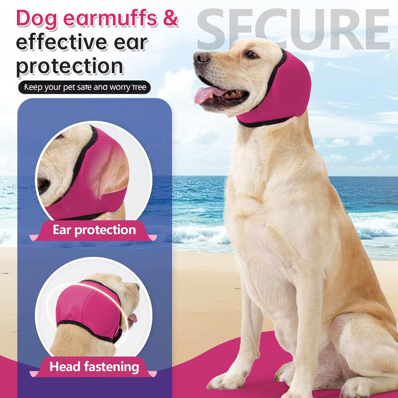 Thumbnail: Waterproof Dog Ear Muffs — Noise-Reducing, Calming for Grooming & Swimming