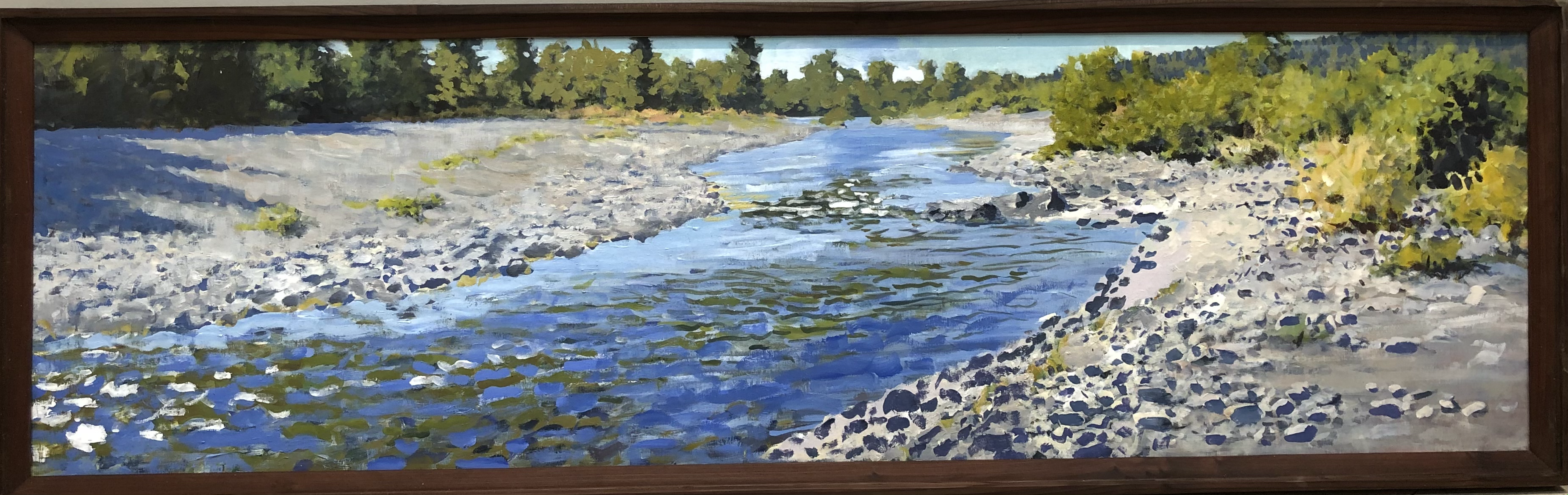 Jarvela-River Flowing NW