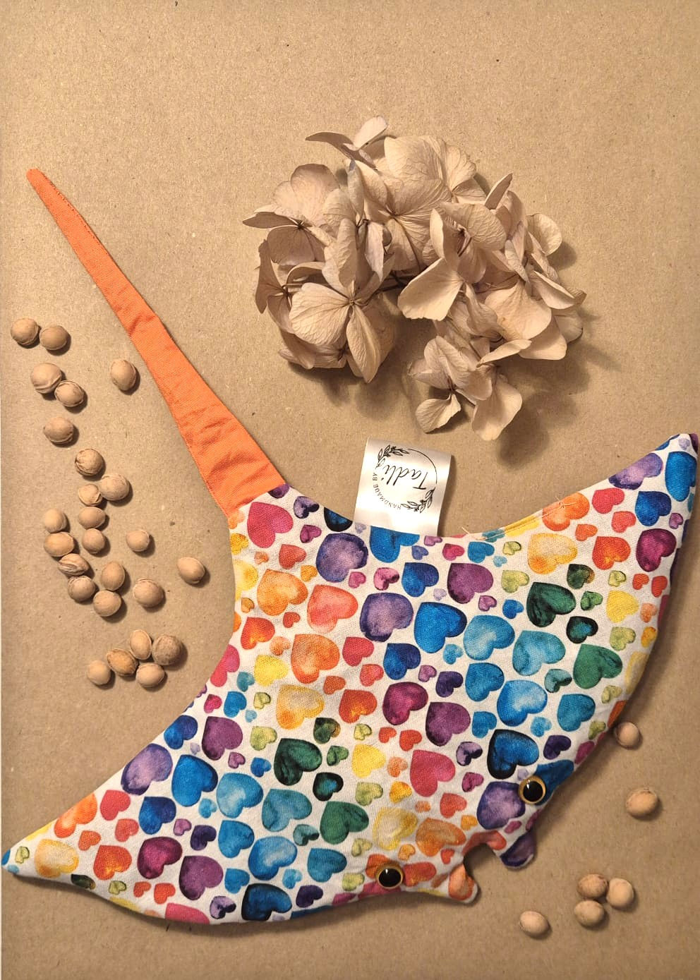 Warm ray "colorful hearts"