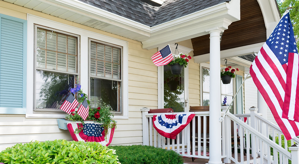 July fourth decorating contest Robinson, Illinois