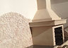 Rivestimento barbecue in marmo Apricena