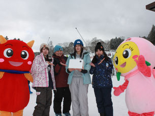 千屋牛のステーキが当たるガラポン抽選会を開催いたしました！